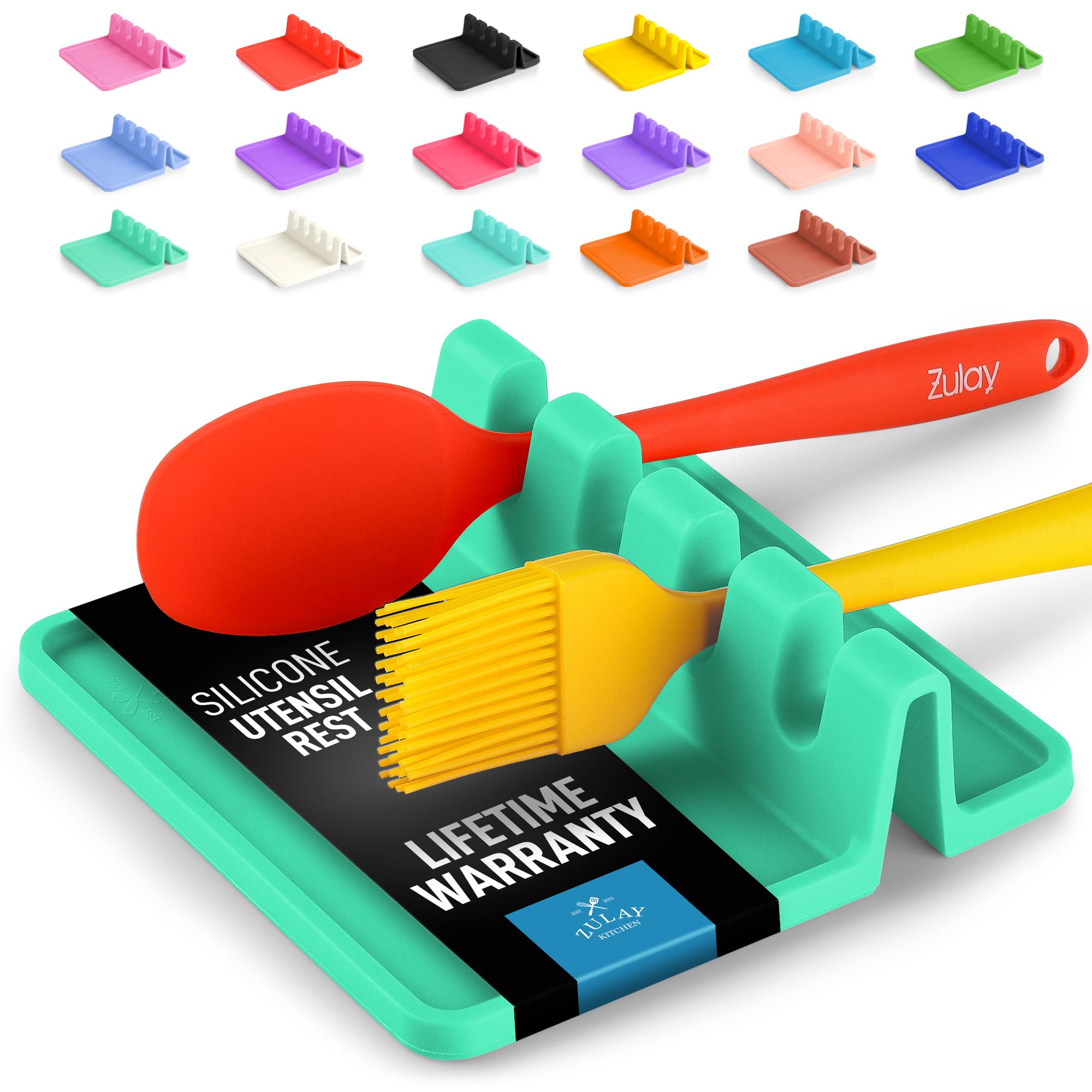 Heat-Resistant Silicone Spoon Rest