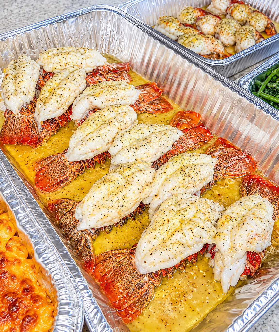 🦞 Easy Eatz Garlic Butter Broiled Lobster Tails