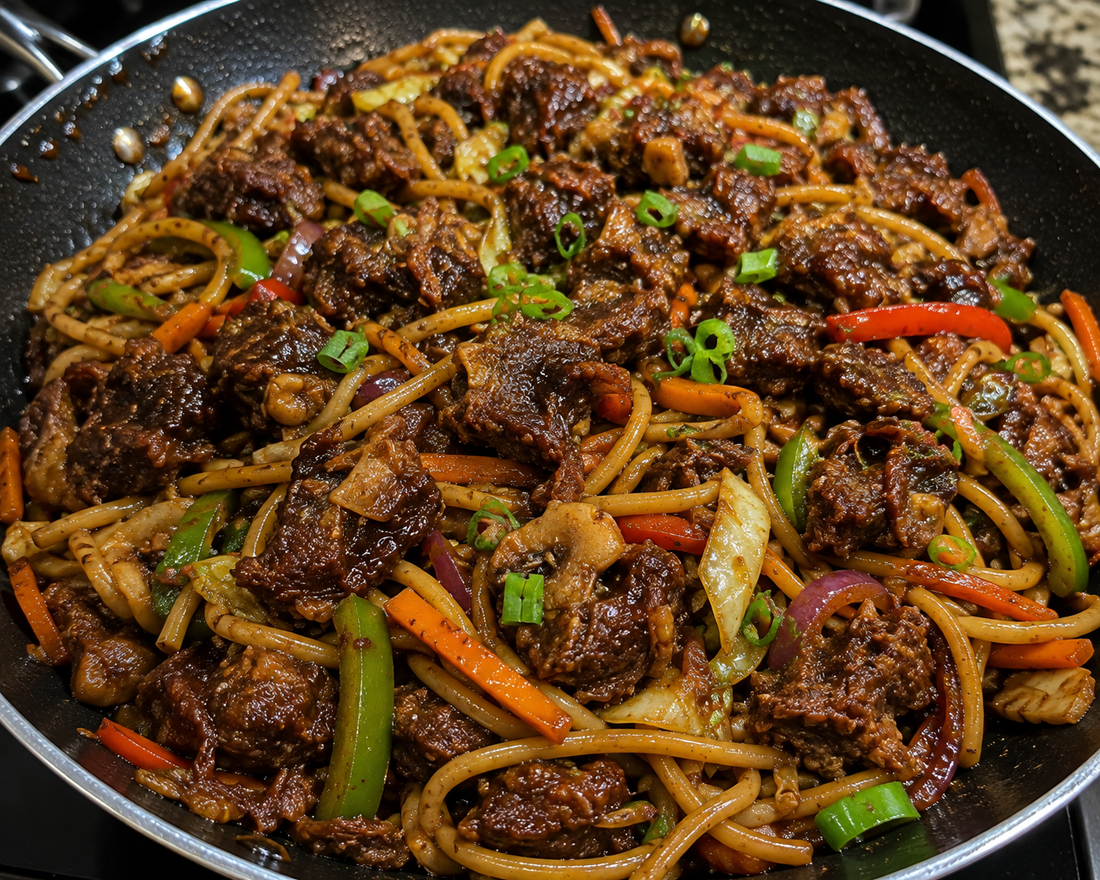 🍜 Easy Eatz Mini Oxtail Lo Mein
