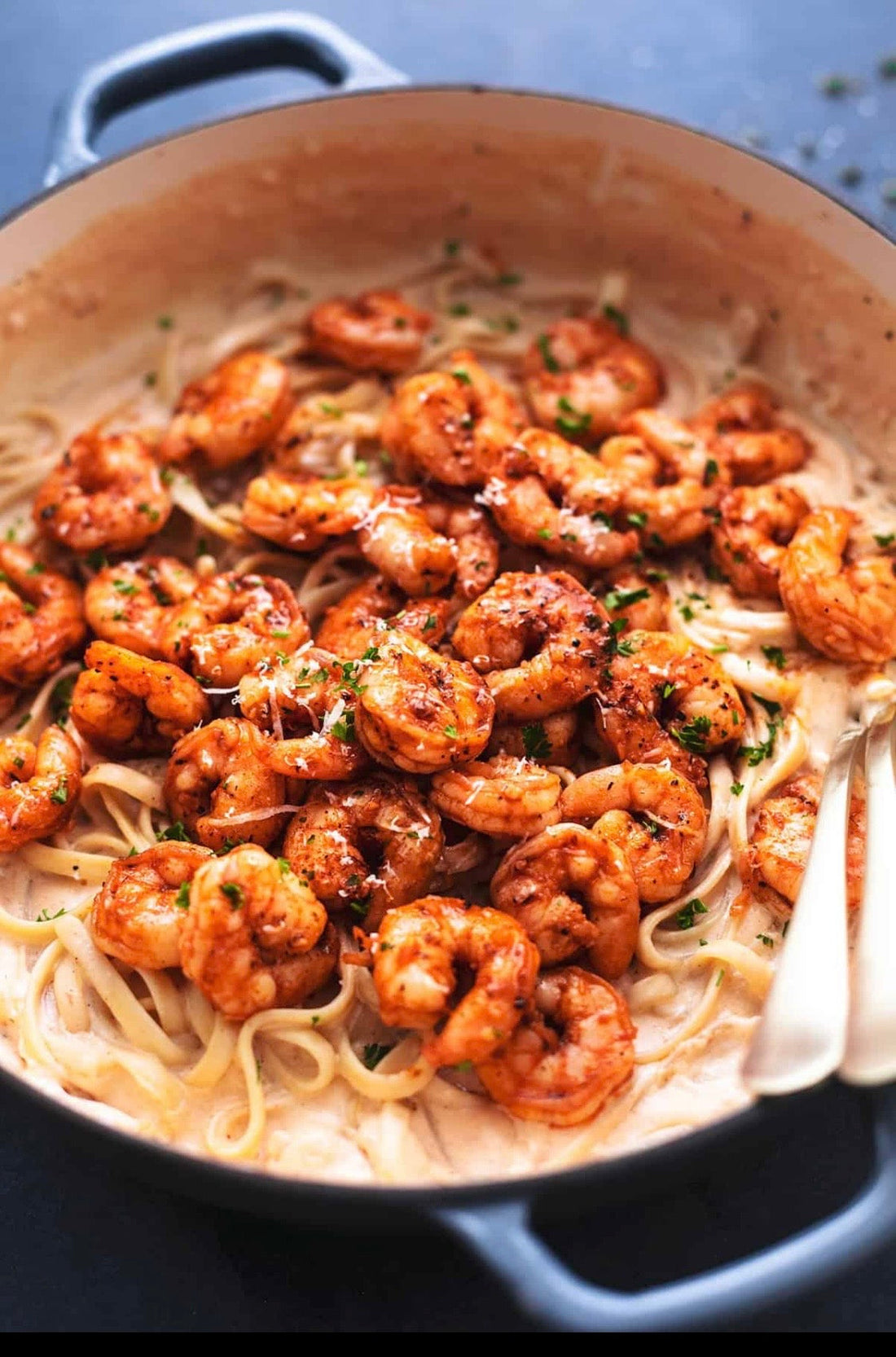 Creamy Cajun Shrimp Alfredo (Easy Restaurant-Style Pasta)