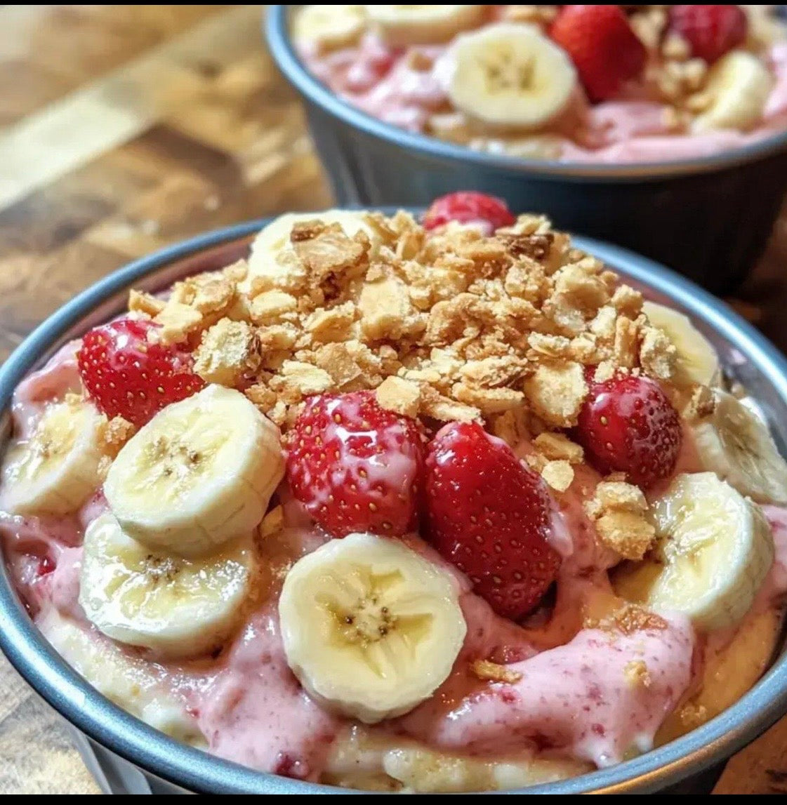 Strawberry Cheesecake Banana Pudding Easy No-Bake Dessert