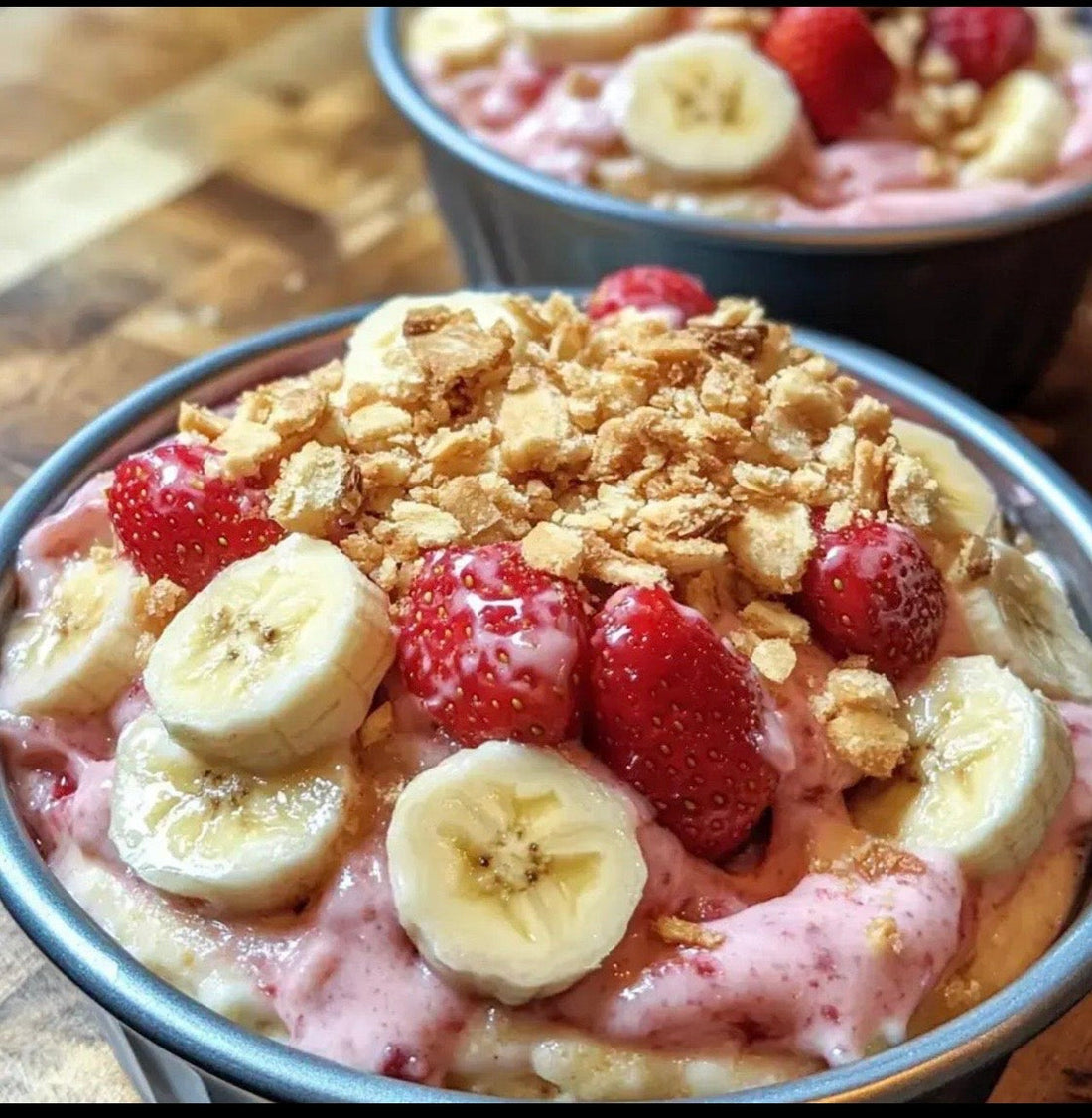 Strawberry Cheesecake Banana Pudding Easy No-Bake Dessert