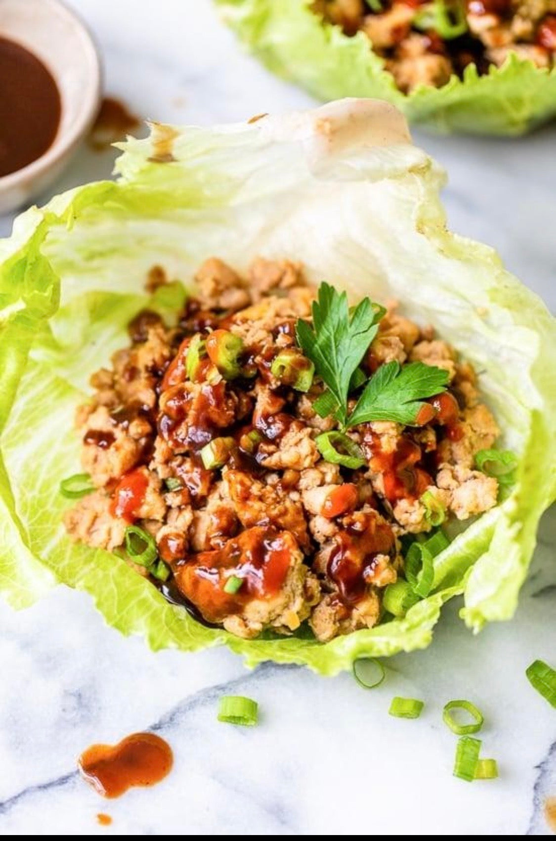 🥬✨ Mika May’s Famous Chicken Lettuce Wraps