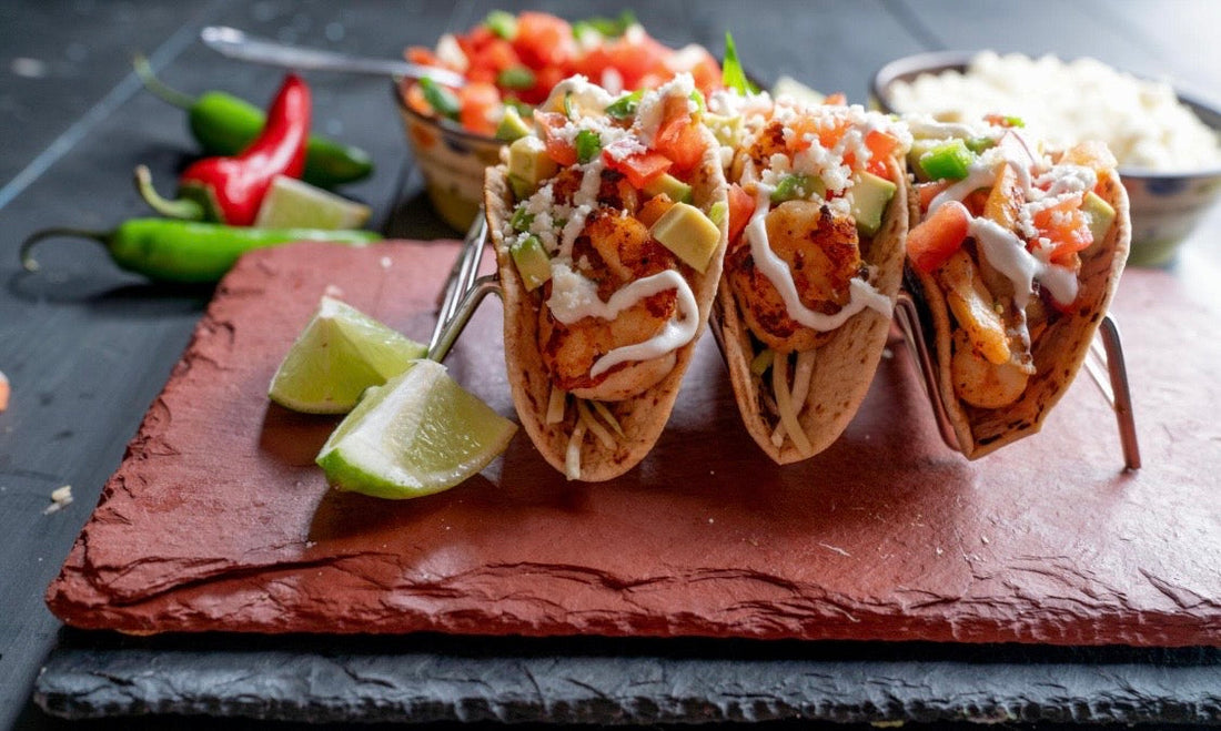 🌮🦐 Brigette’s Creamy Lime Shrimp Tacos