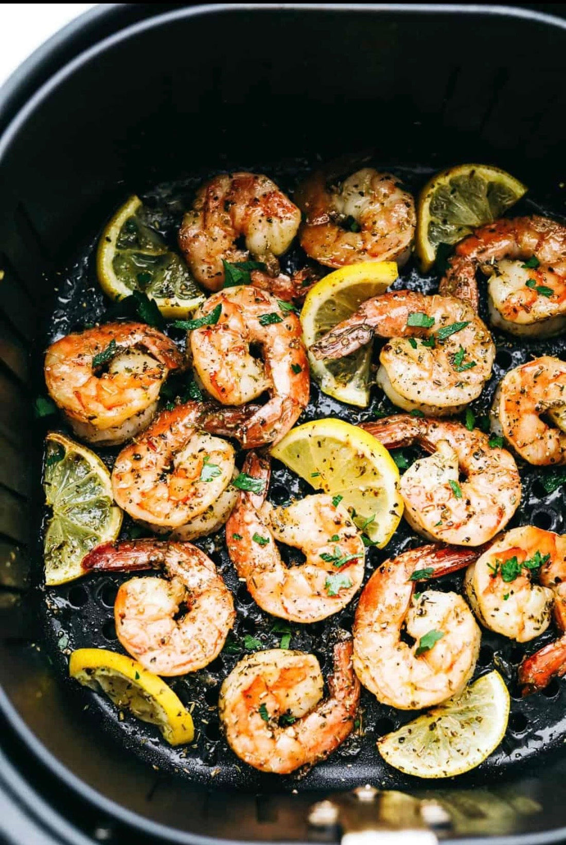 🍤✨ Cari J’s Air Fryer Lemon Garlic Shrimp