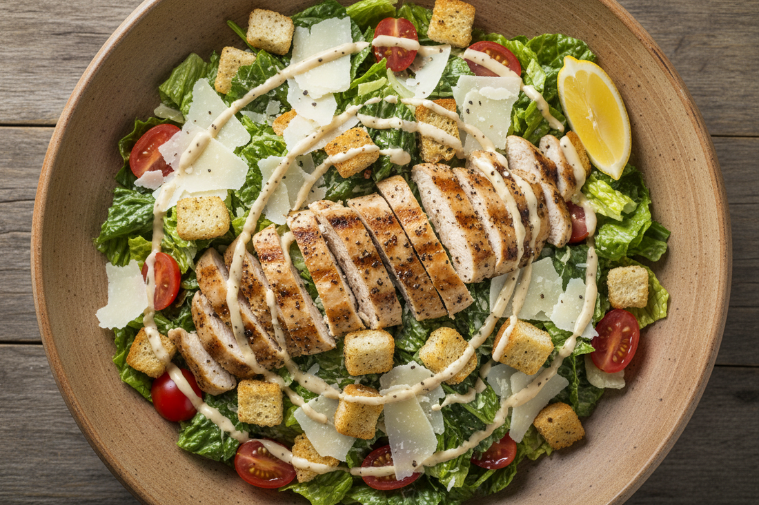 🥗🍗 Chopped Caesar Chicken Salad