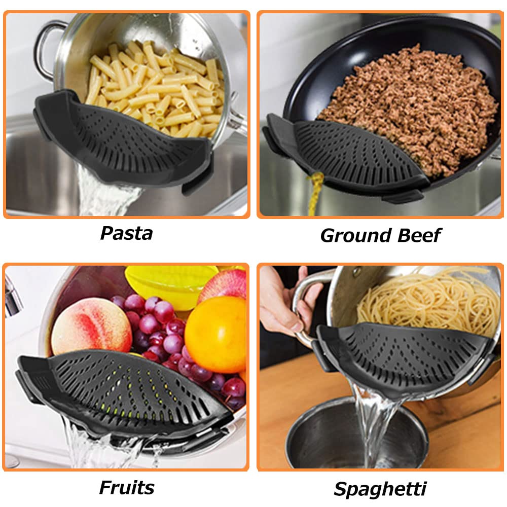 Collapsible Pot Clip Strainer