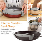 Collapsible Pot Clip Strainer