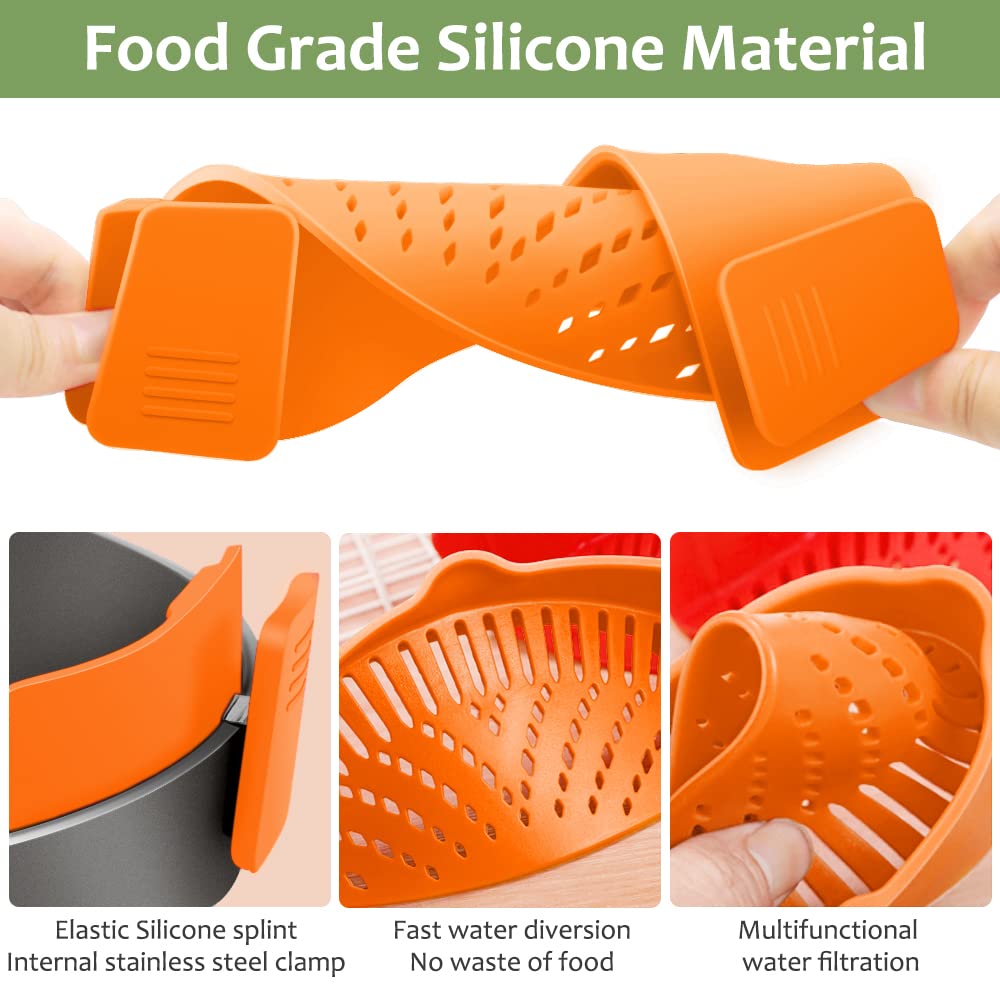 Collapsible Pot Clip Strainer