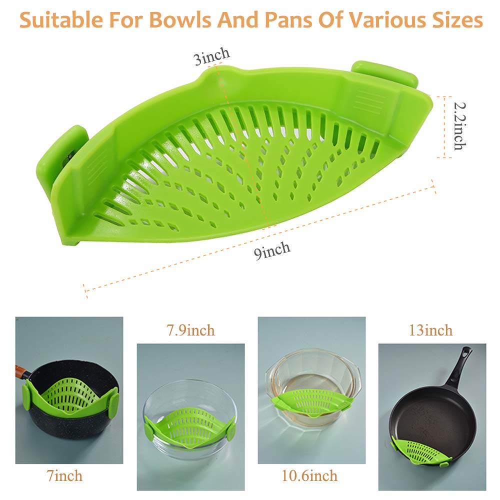 Collapsible Pot Clip Strainer