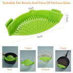 Collapsible Pot Clip Strainer