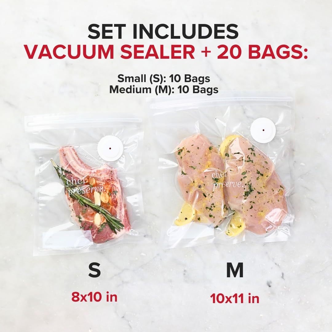 Compact Handheld Vacuum Sealer Set