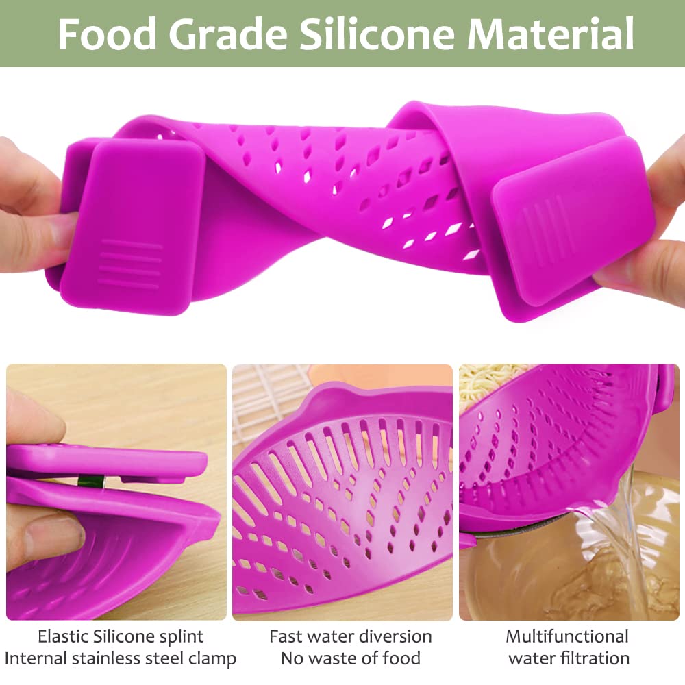 Collapsible Pot Clip Strainer