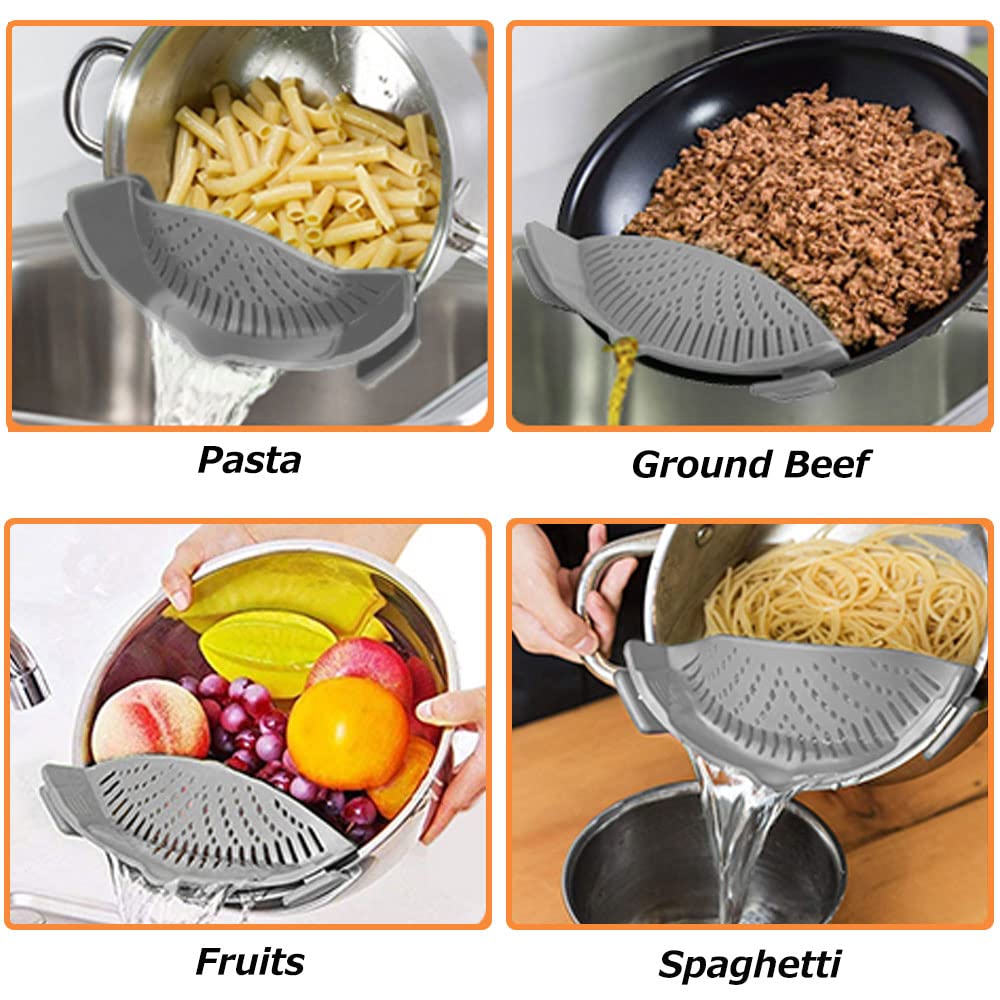 Collapsible Pot Clip Strainer