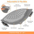 Collapsible Pot Clip Strainer