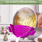 Collapsible Pot Clip Strainer