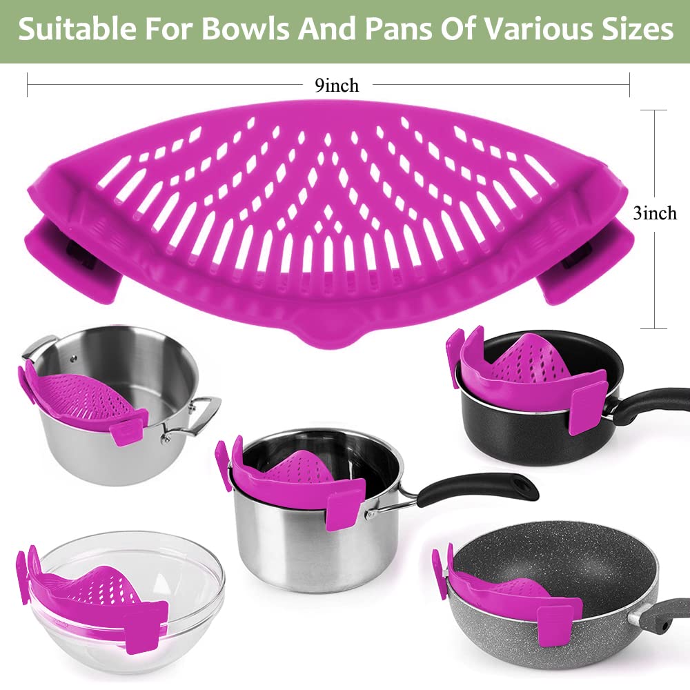 Collapsible Pot Clip Strainer