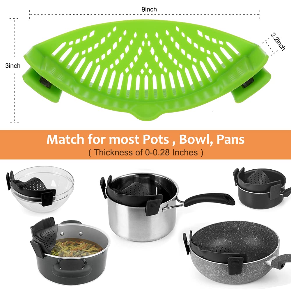 Collapsible Pot Clip Strainer