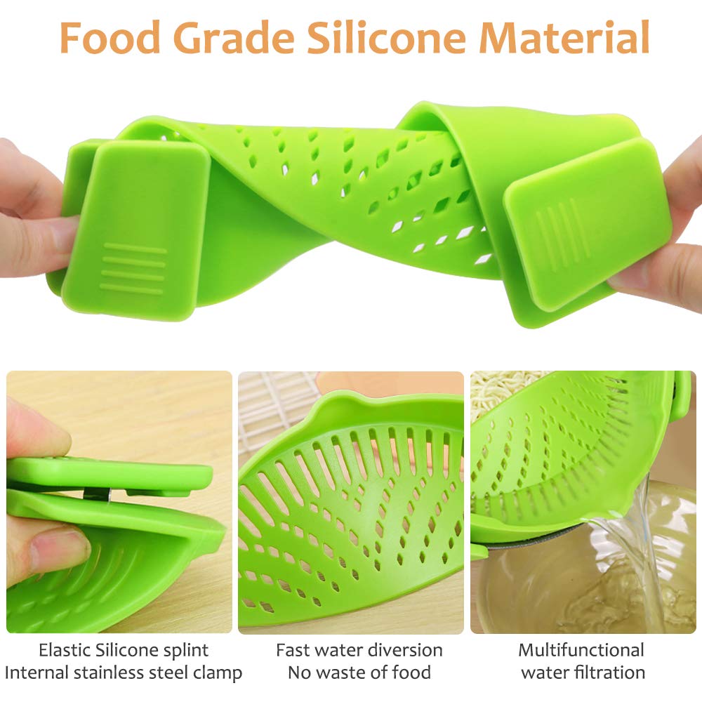 Collapsible Pot Clip Strainer