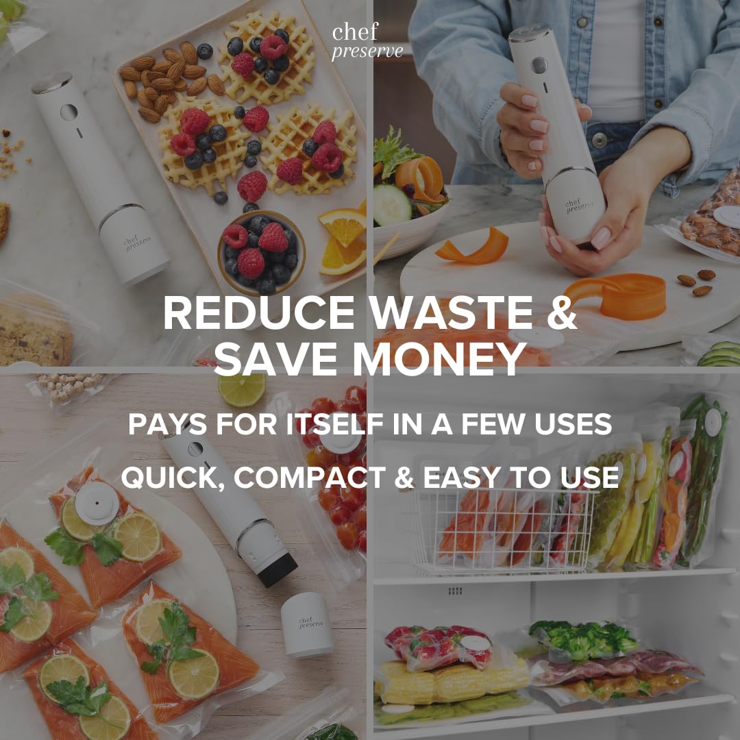 Compact Handheld Vacuum Sealer Set
