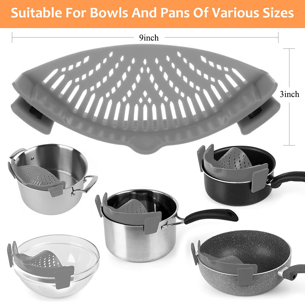 Collapsible Pot Clip Strainer