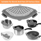 Collapsible Pot Clip Strainer