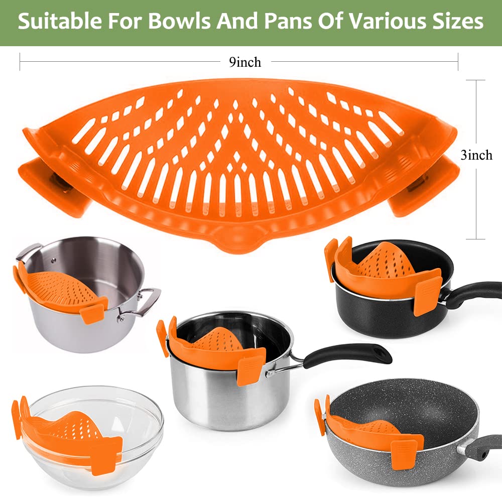Collapsible Pot Clip Strainer