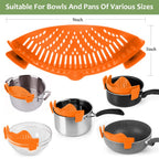 Collapsible Pot Clip Strainer