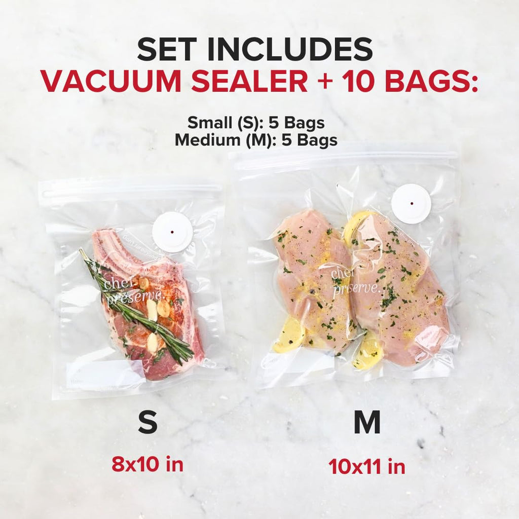 Compact Handheld Vacuum Sealer Set