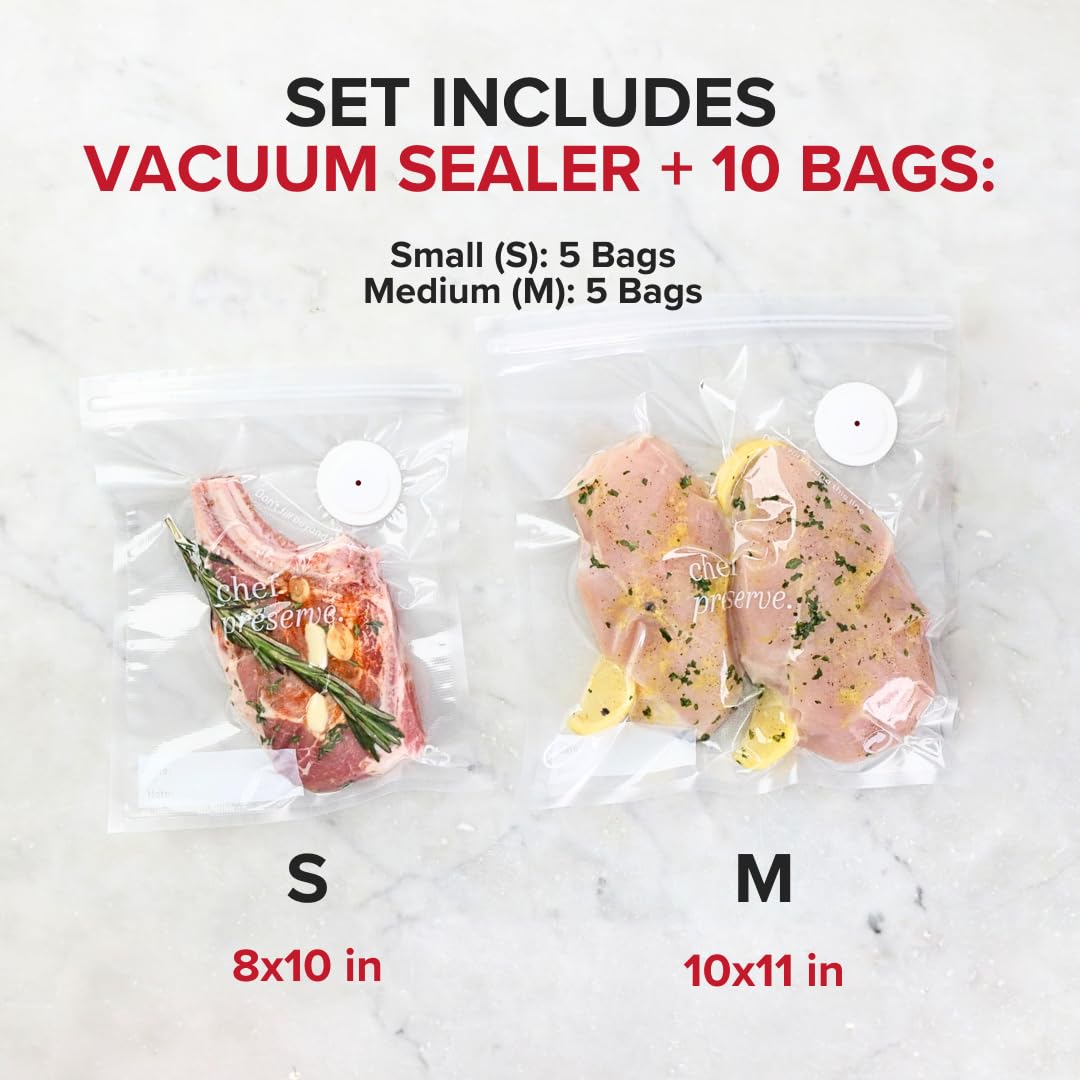 Compact Handheld Vacuum Sealer Set