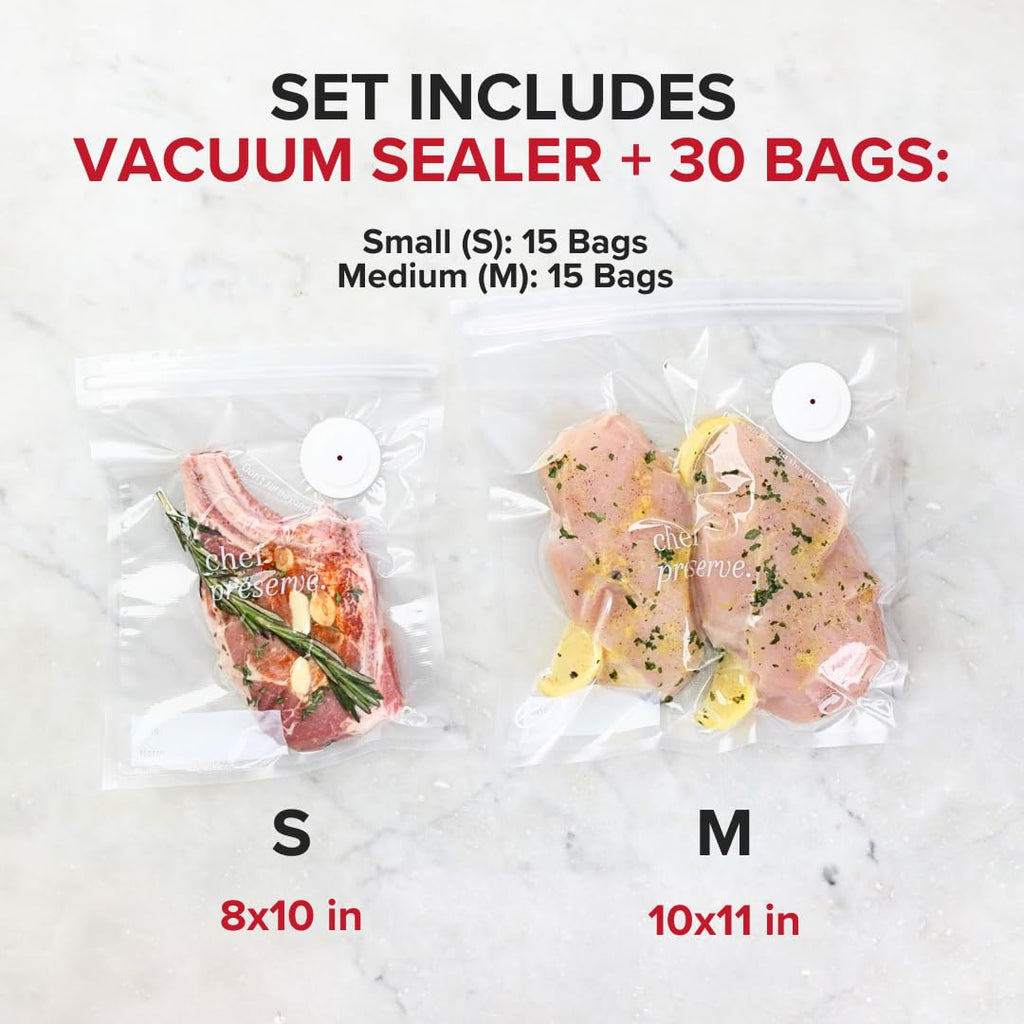 Compact Handheld Vacuum Sealer Set