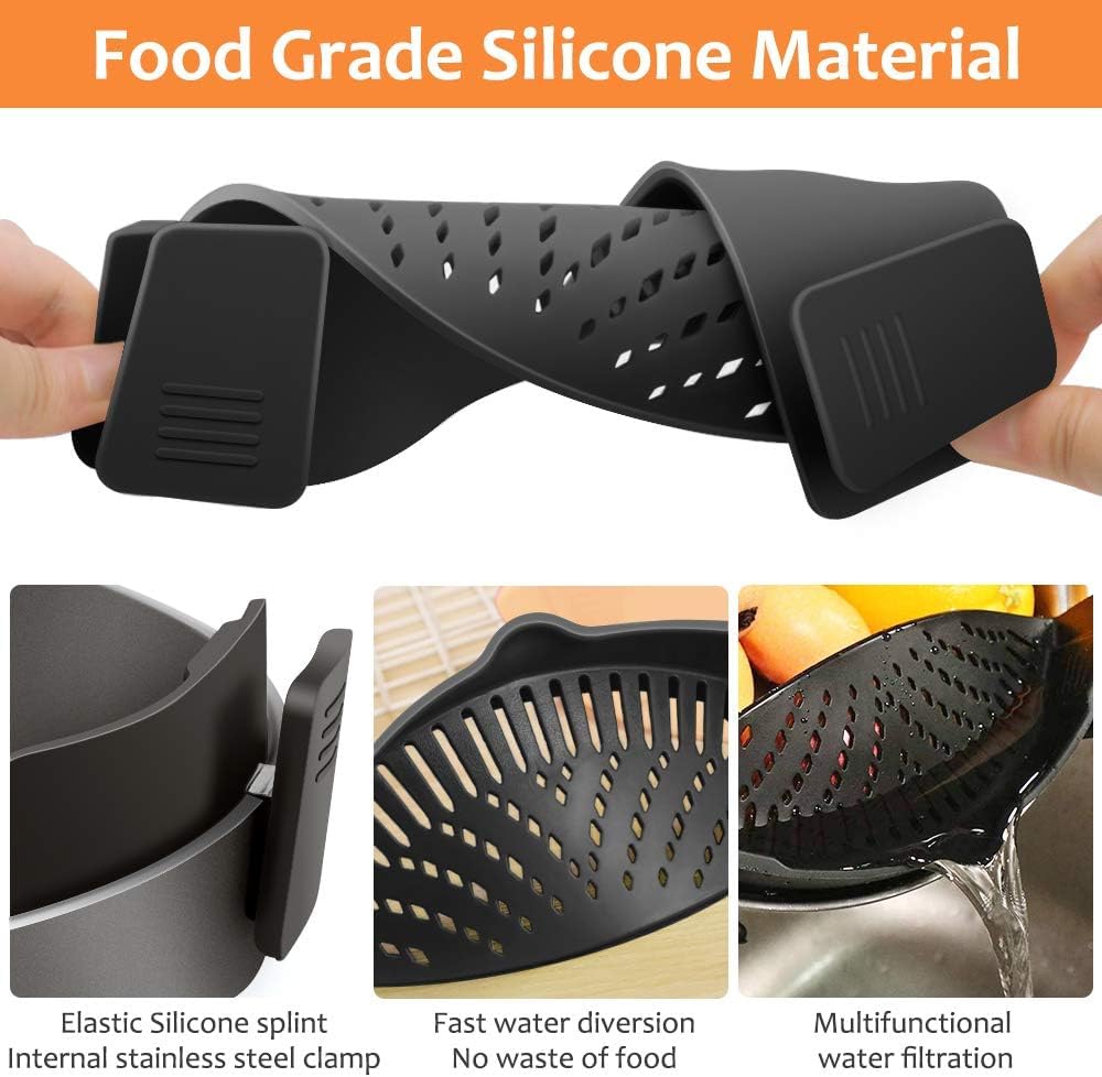 Collapsible Pot Clip Strainer