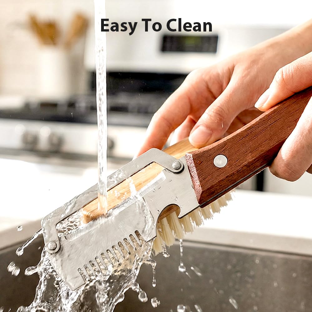 Premium Wooden Handle Vegetable Peeler
