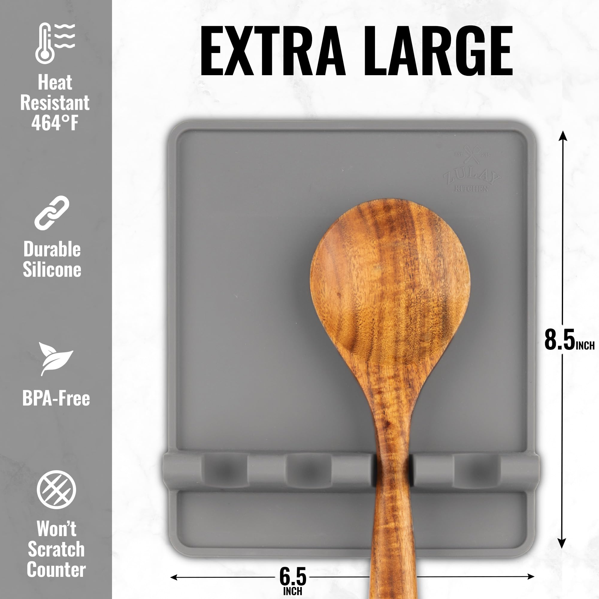 Heat-Resistant Silicone Spoon Rest