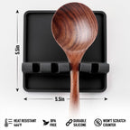 Heat-Resistant Silicone Spoon Rest