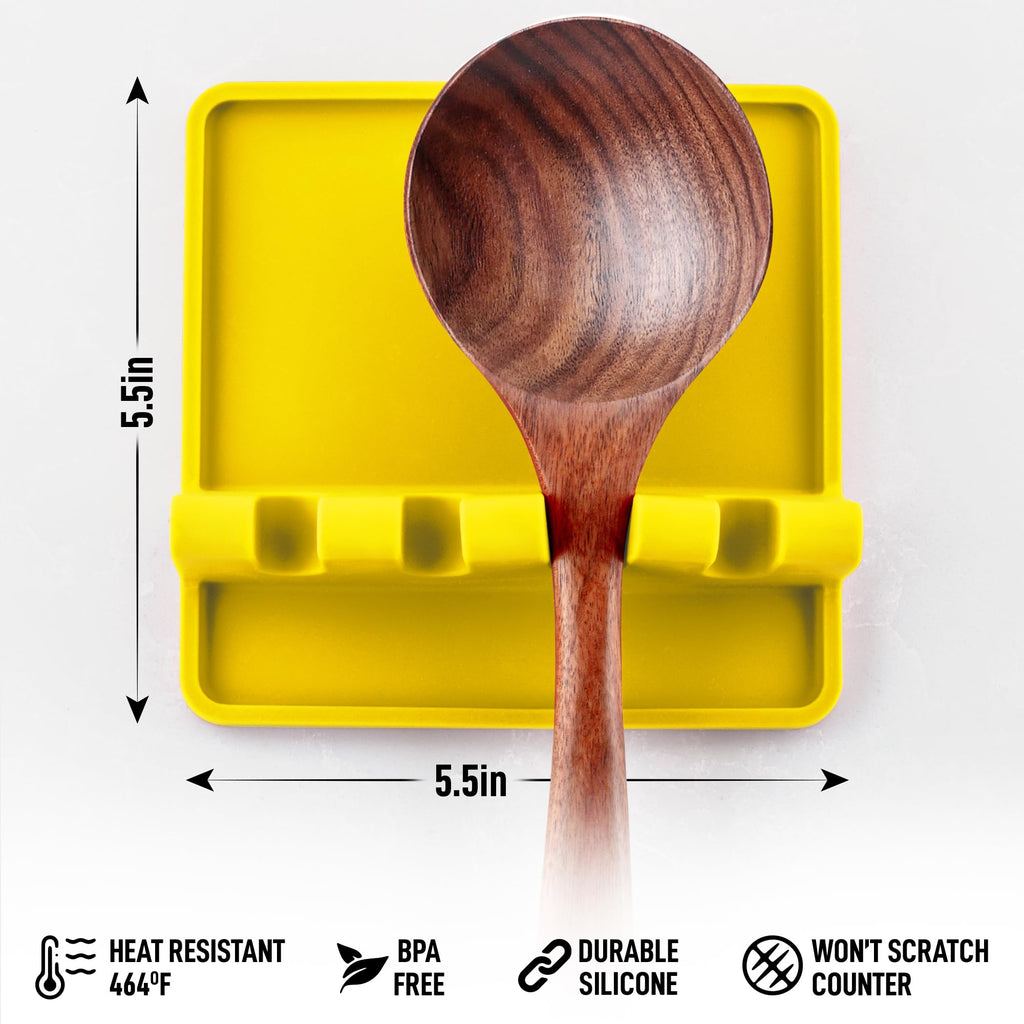 Heat-Resistant Silicone Spoon Rest