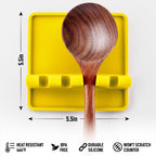 Heat-Resistant Silicone Spoon Rest
