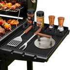 Silicone Griddle Tool Mat with Drip Pad