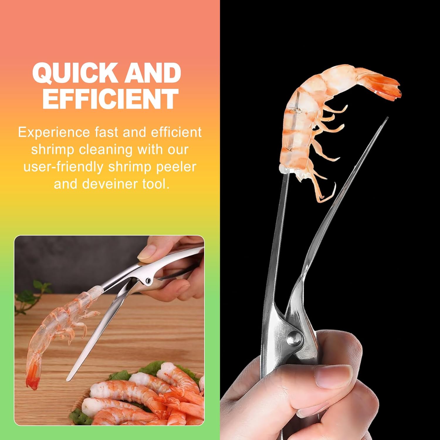 Shrimp Peeler & Deveiner Knife (2-Pack)