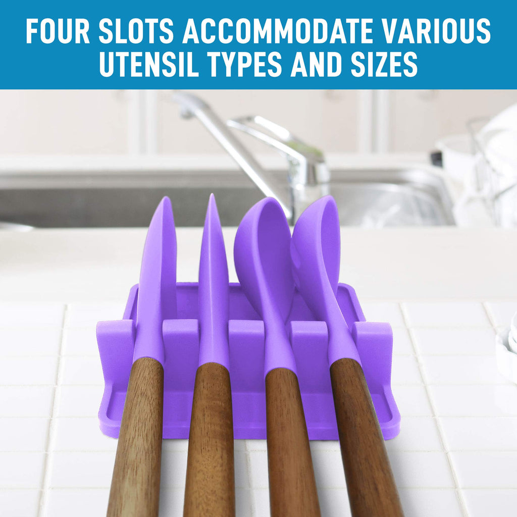 Heat-Resistant Silicone Spoon Rest