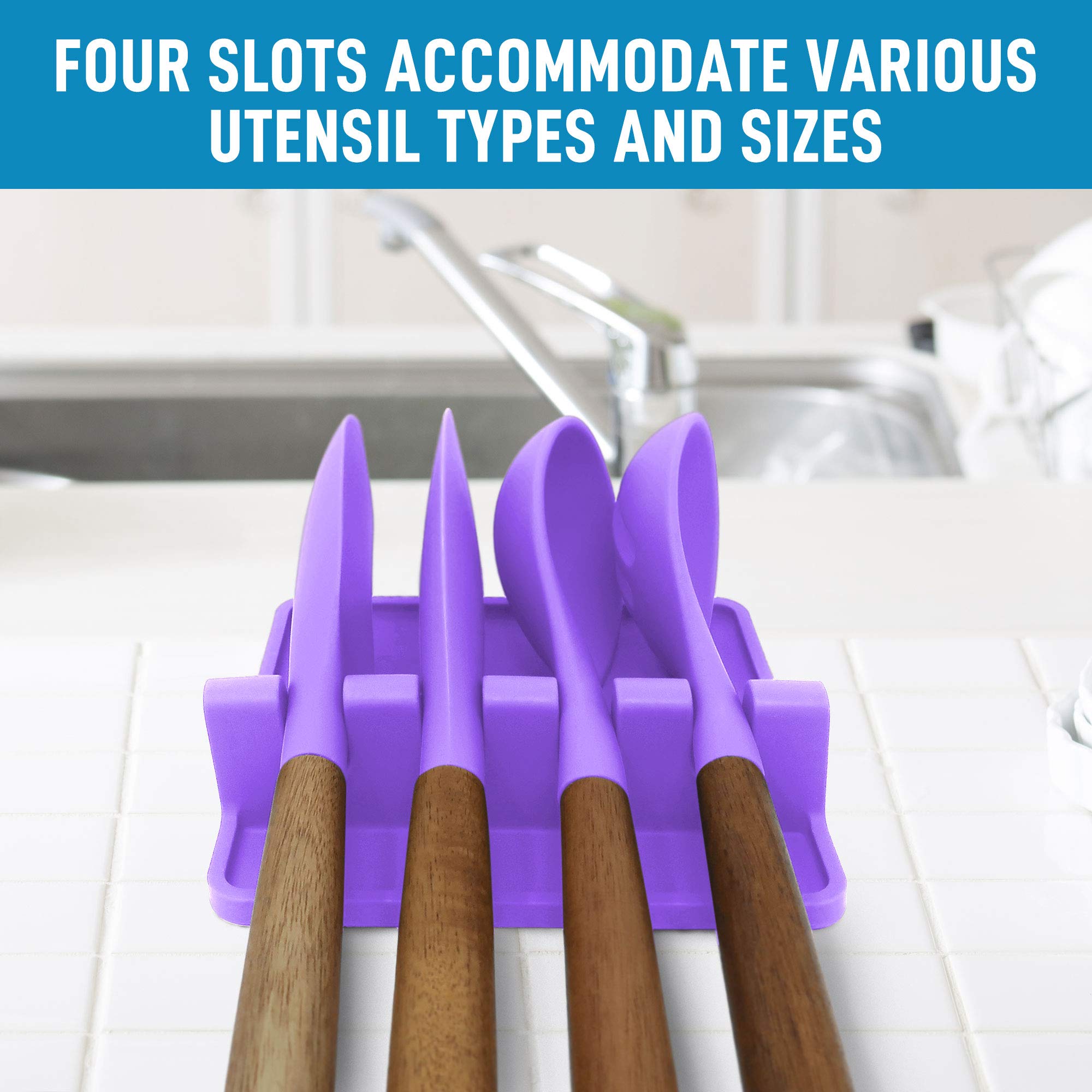 Heat-Resistant Silicone Spoon Rest
