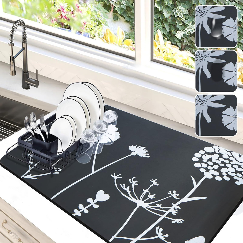 Dish Drying Pad for Kitchen Counter