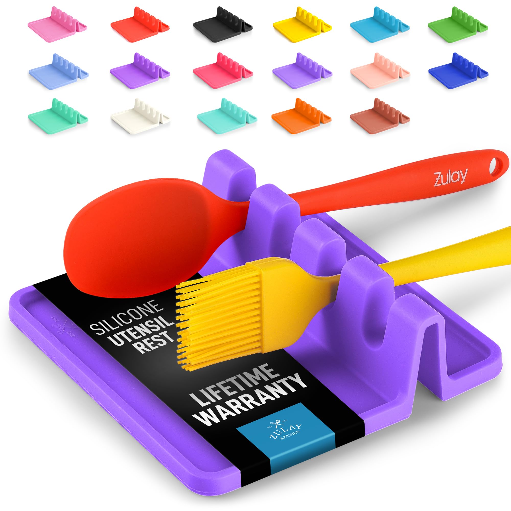 Heat-Resistant Silicone Spoon Rest