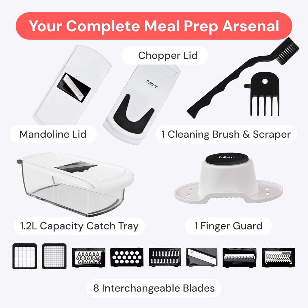 4-in-1 Vegetable Chopper & Spiralizer