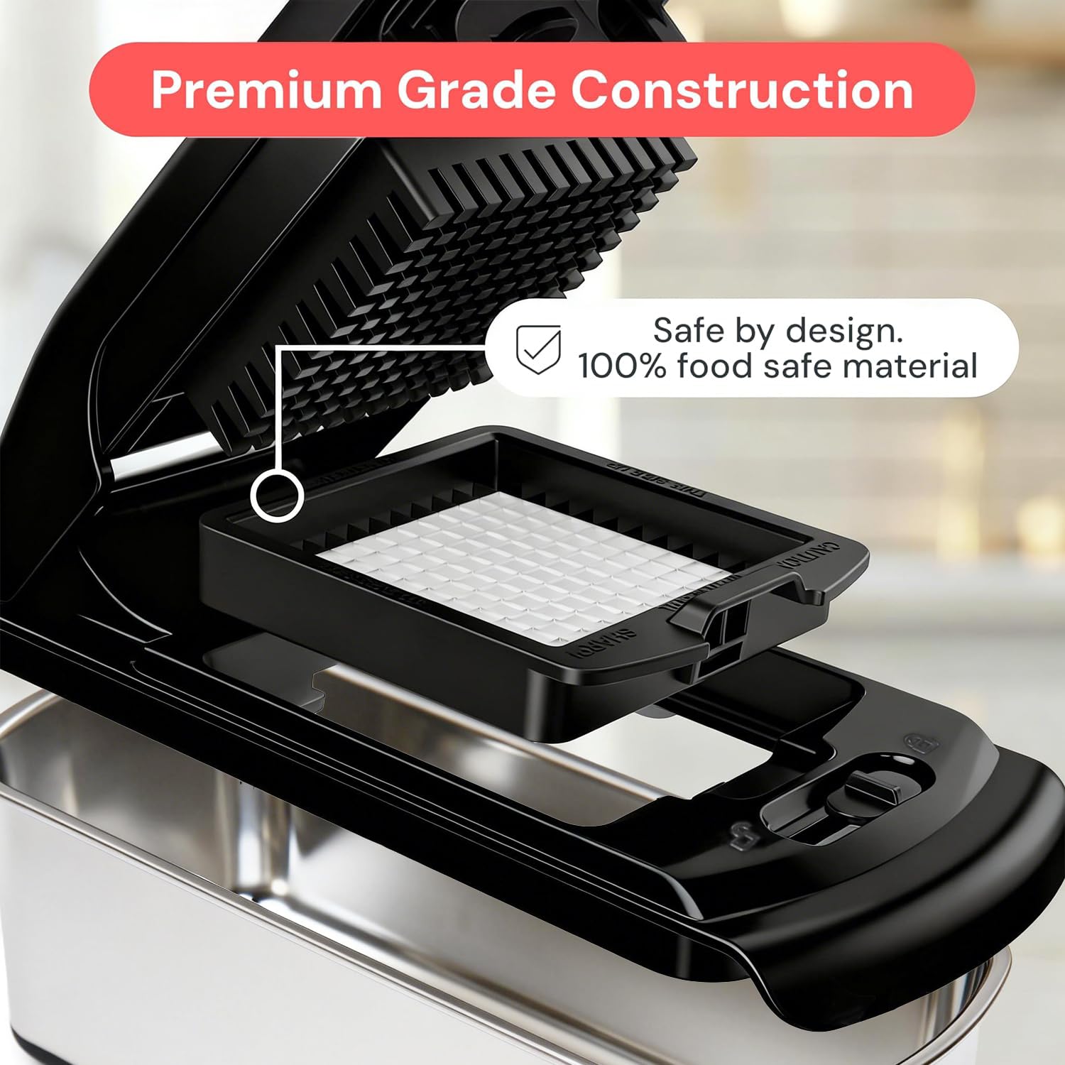 4-in-1 Vegetable Chopper & Spiralizer