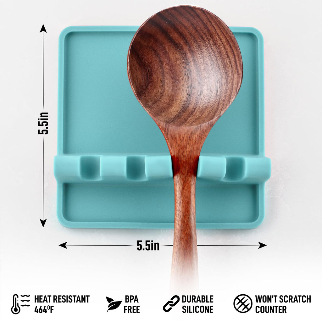 Heat-Resistant Silicone Spoon Rest