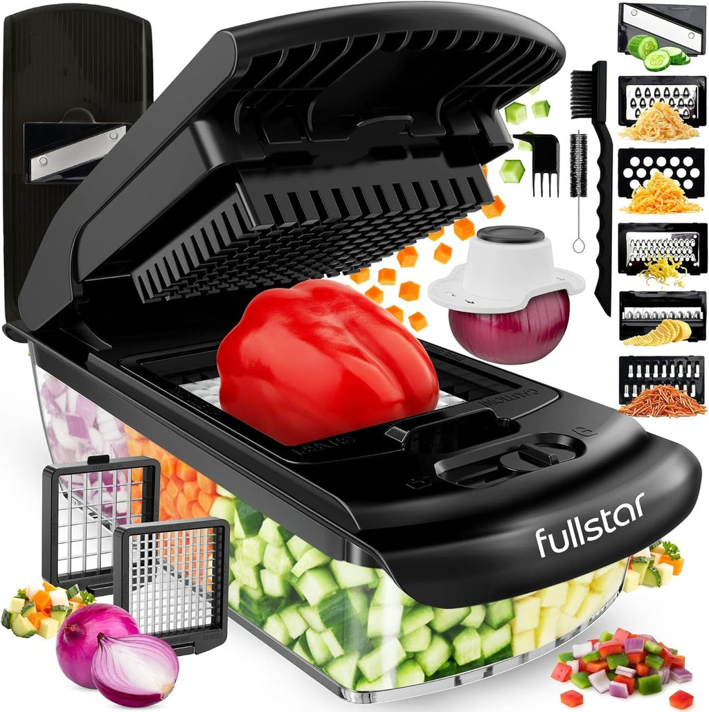4-in-1 Vegetable Chopper & Spiralizer