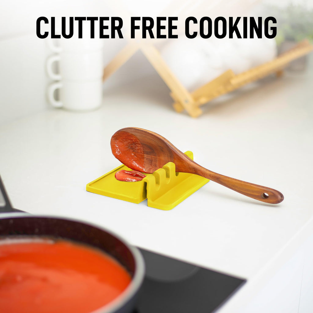 Heat-Resistant Silicone Spoon Rest
