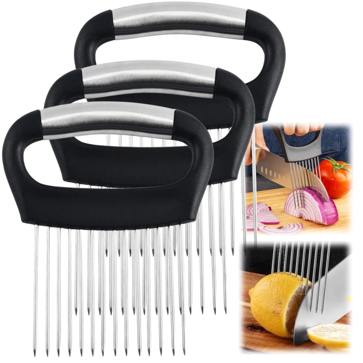 Stainless Steel Onion Slice Holder