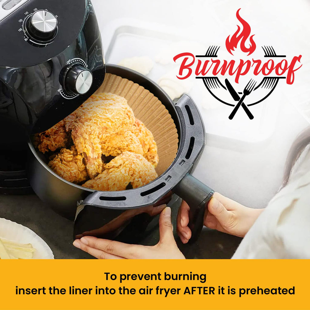 Air Fryer Disposable Paper Liners (125 pcs)